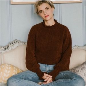 RARE Doen Assis Sweater L in Chestnut
